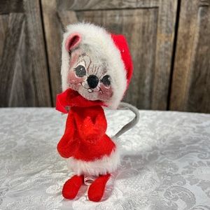 Vintage‎ Annalee Mouse Santa